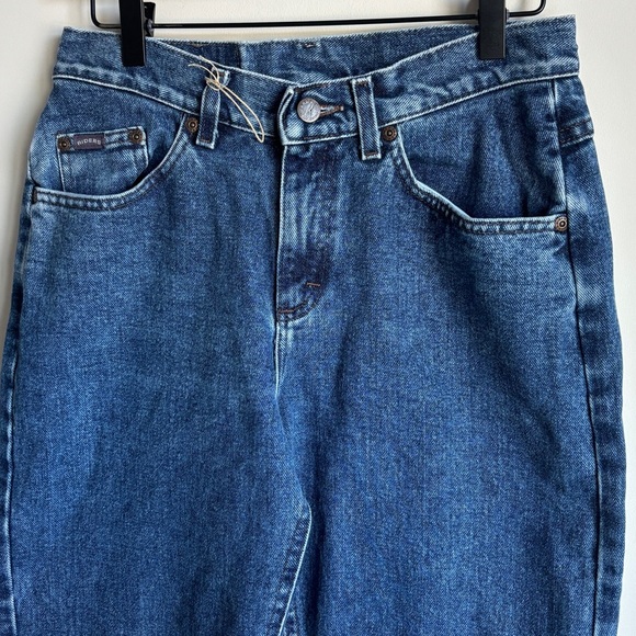 Vintage Lee Riders Women's Patchwork Tie Dye Boho High Rise Flare Jeans - Picture 4 of 10